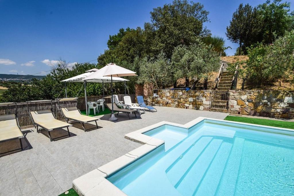 Agriturismo Podere Biancospino Piscina Privata Chianciano Terme Kültér fotó